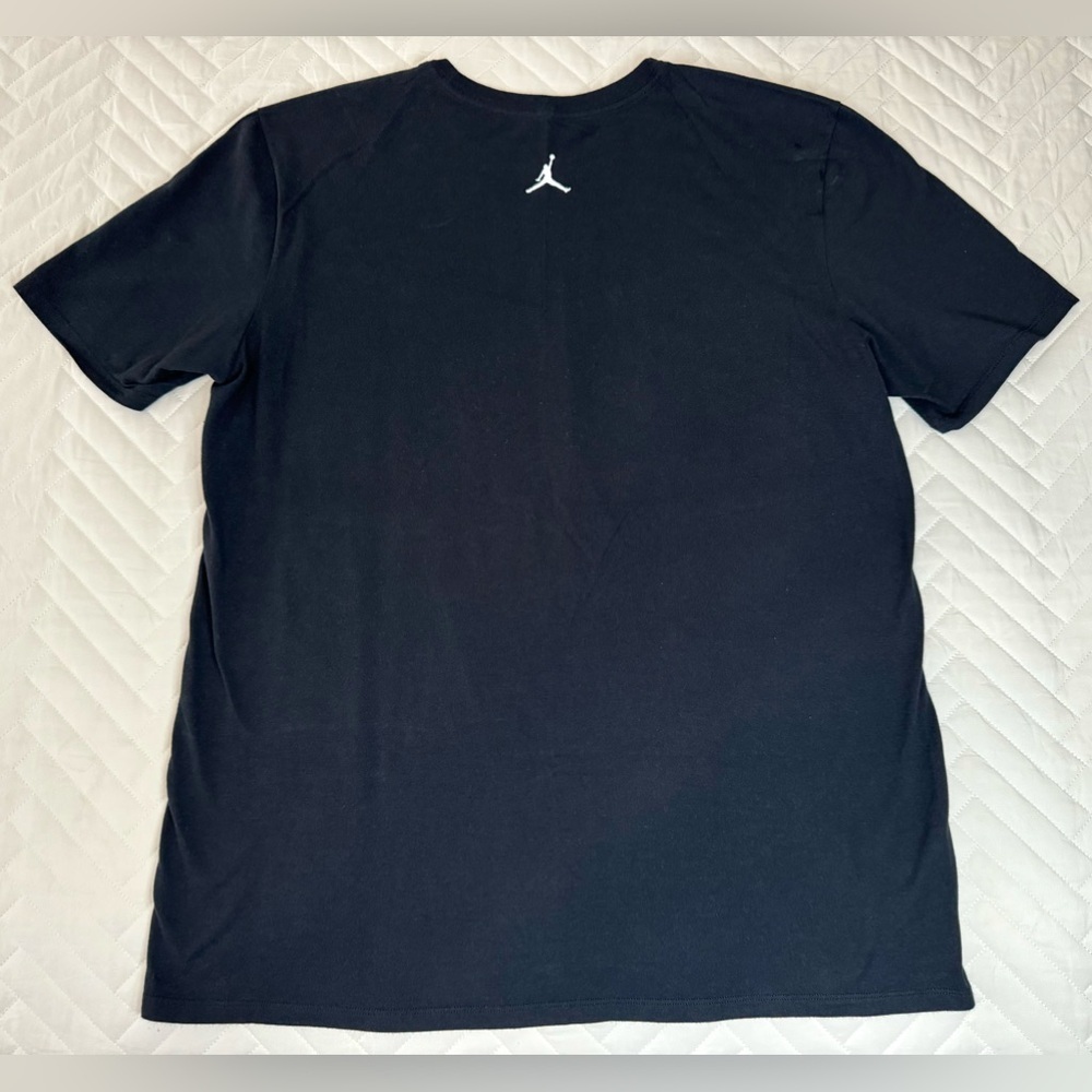 Men’s Air Jordan VII Diamonds T Shirt Black Size L Used In Great Condition! - Picture 5 of 7